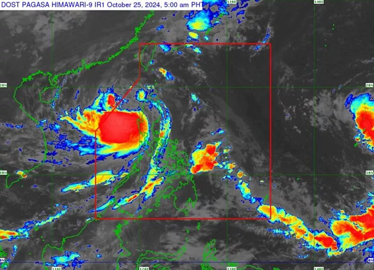 Kristine Maintains Strength, Accelerates Over Sea West Of N. Luzon ...