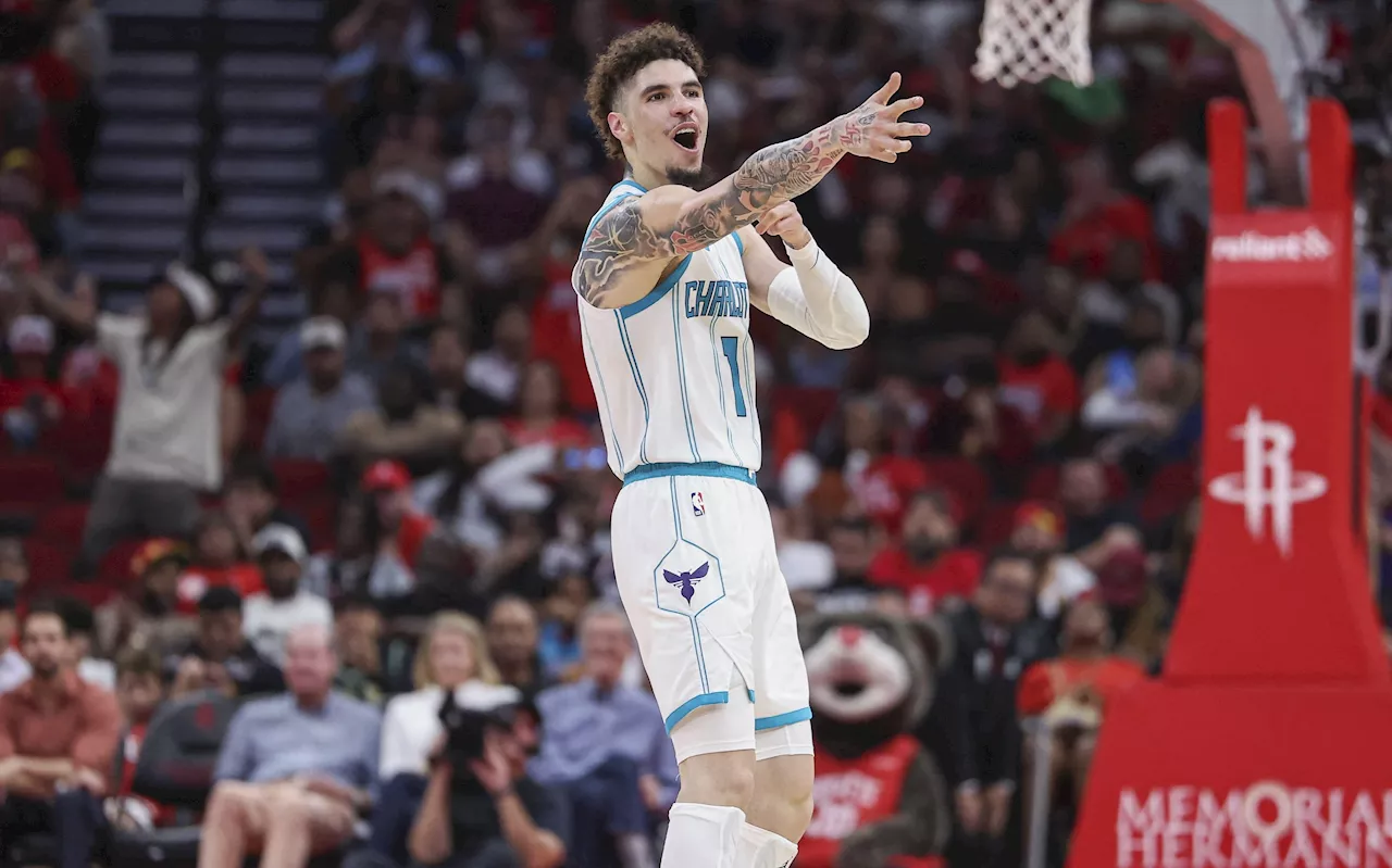 NBA: LaMelo Ball puts up 34 as Hornets run down Rockets