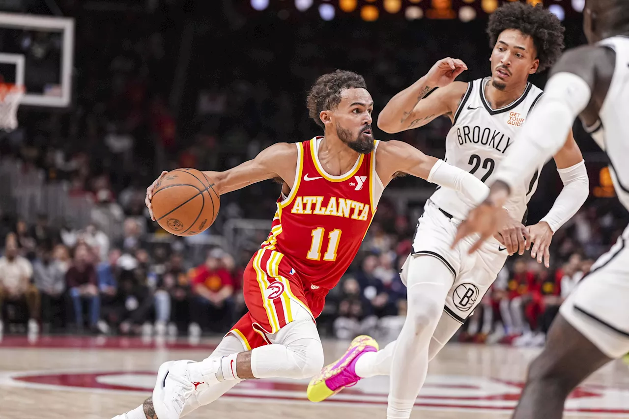 NBA: Trae Young's 30 points help Hawks hold off Nets