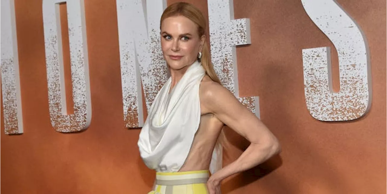 Nicole Kidman Is a Breath of Fresh Air in This Silky Backless Top and Maxi Skirt