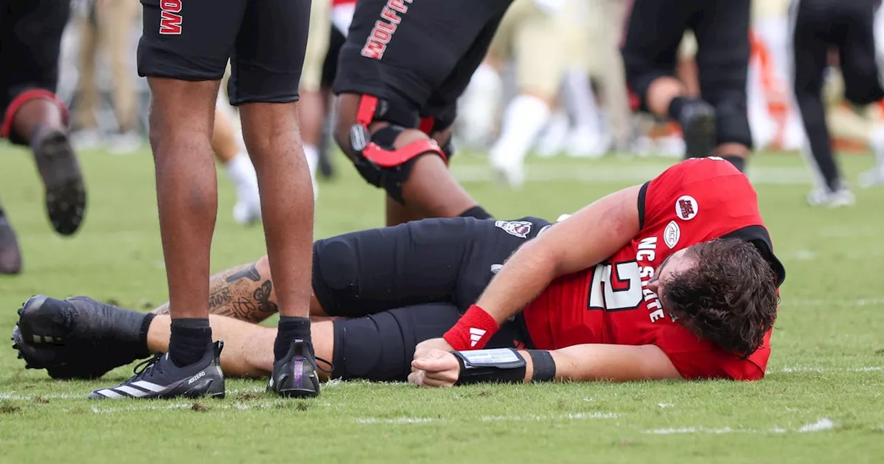 Star Quarterback Retires From Football Over Head Injuries -- In College