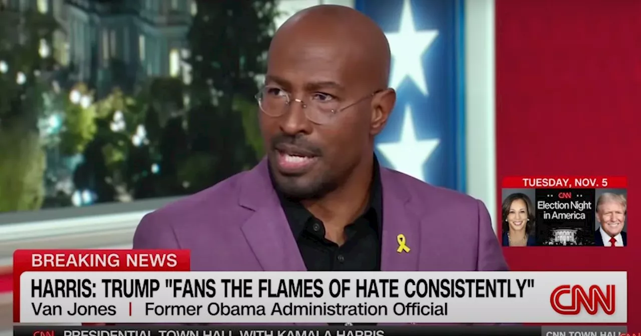 Van Jones Slams Double Standard Between Harris And Trump