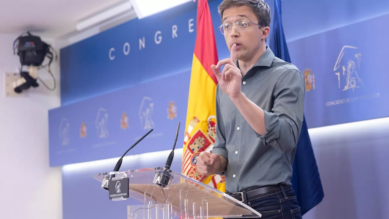 Íñigo Errejón deja la política por su 'desgaste' físico y mental