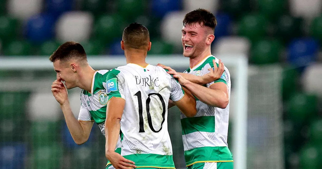 Graham Burke is the star of the show as Rovers ease to victory in Belfast