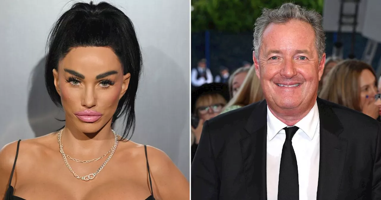 Katie Price shuts down Piers Morgan sex rumours as she's asked about fling