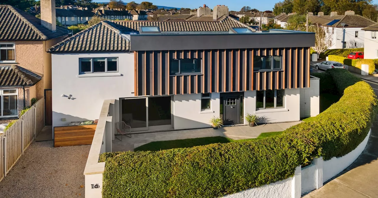 Exceptional transformation: updated 1950s home offers space and style by the sea in Dalkey for €1.1m