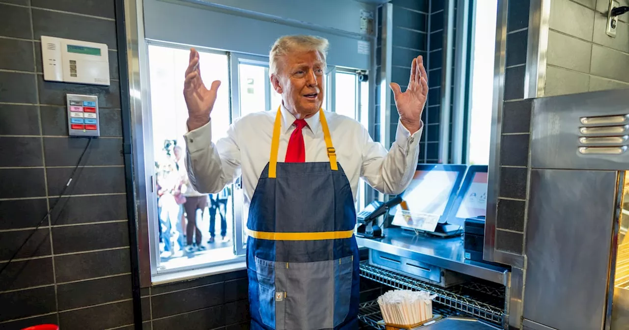 Finn McRedmond: The genius of Donald Trump’s McDonald’s stunt