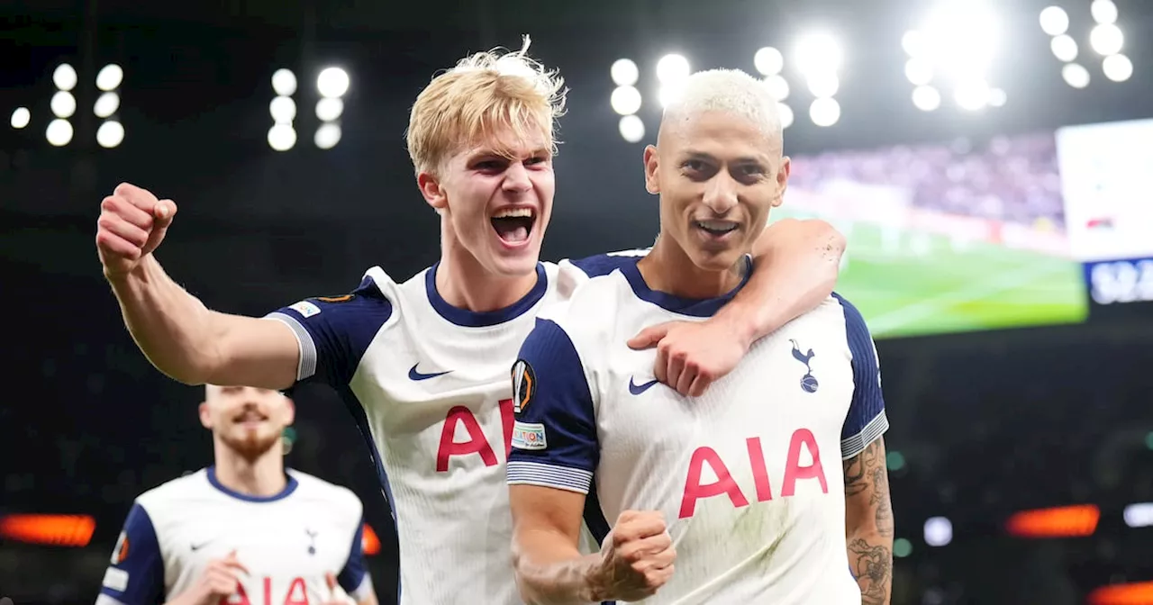 Richarlison on spot to sink AZ and keep up Tottenham’s perfect start