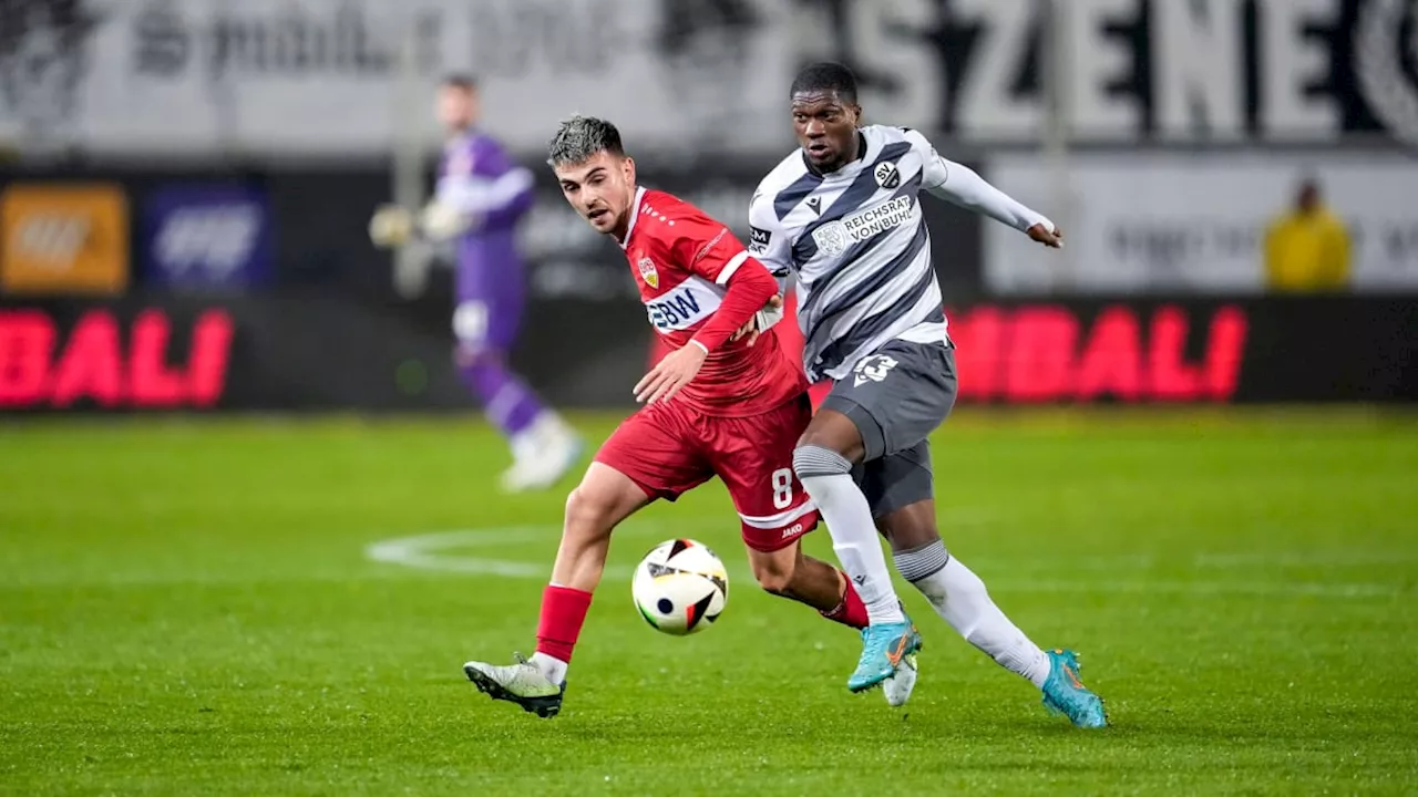 Böser Tritt und zwei Tore aus der Distanz: Sandhausen nur remis gegen VfB II