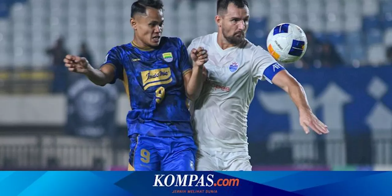 Hasil Persib Vs Lion City Sailors, Kartu Merah Dimas Drajad Disebut Naif