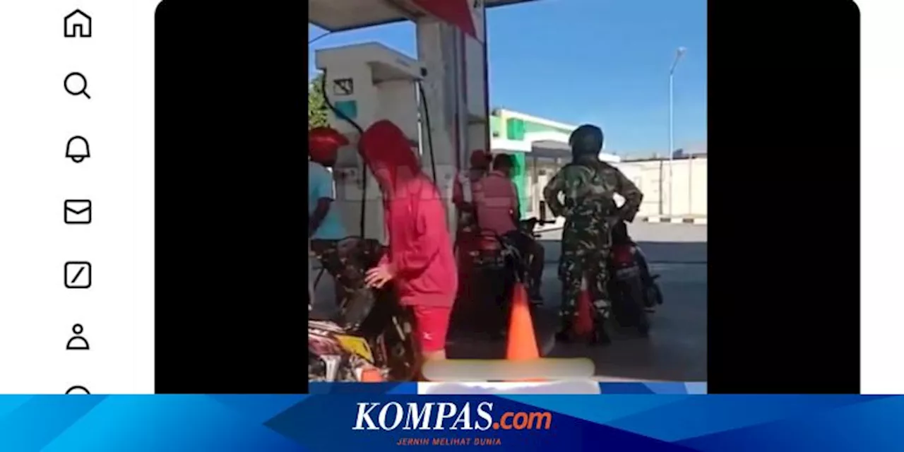 Ramai Video Oknum TNI Pukul Petugas SPBU, Kadispenad dan Pertamina: Itu Video Lama