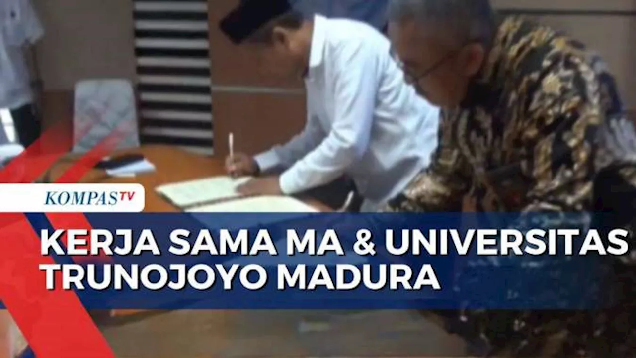 Mahkamah Agung Tandatangani Nota Kesepahaman dengan Universitas Trunojoyo Madura