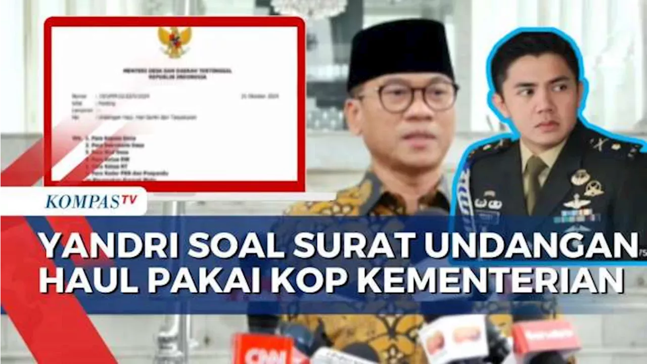 Seskab Mayor Teddy Imbau Kabinet Merah Putih Hati-Hati Saat Pakai Kop ...