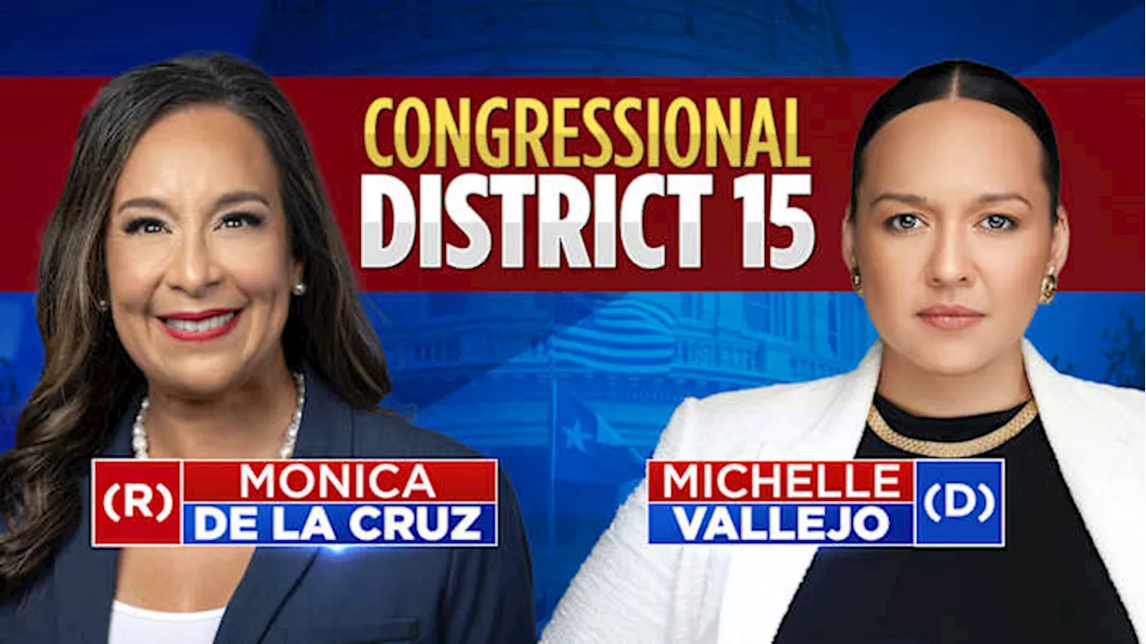 Monica De La Cruz faces Michelle Vallejo in competitive rematch of Congressional District 15 race