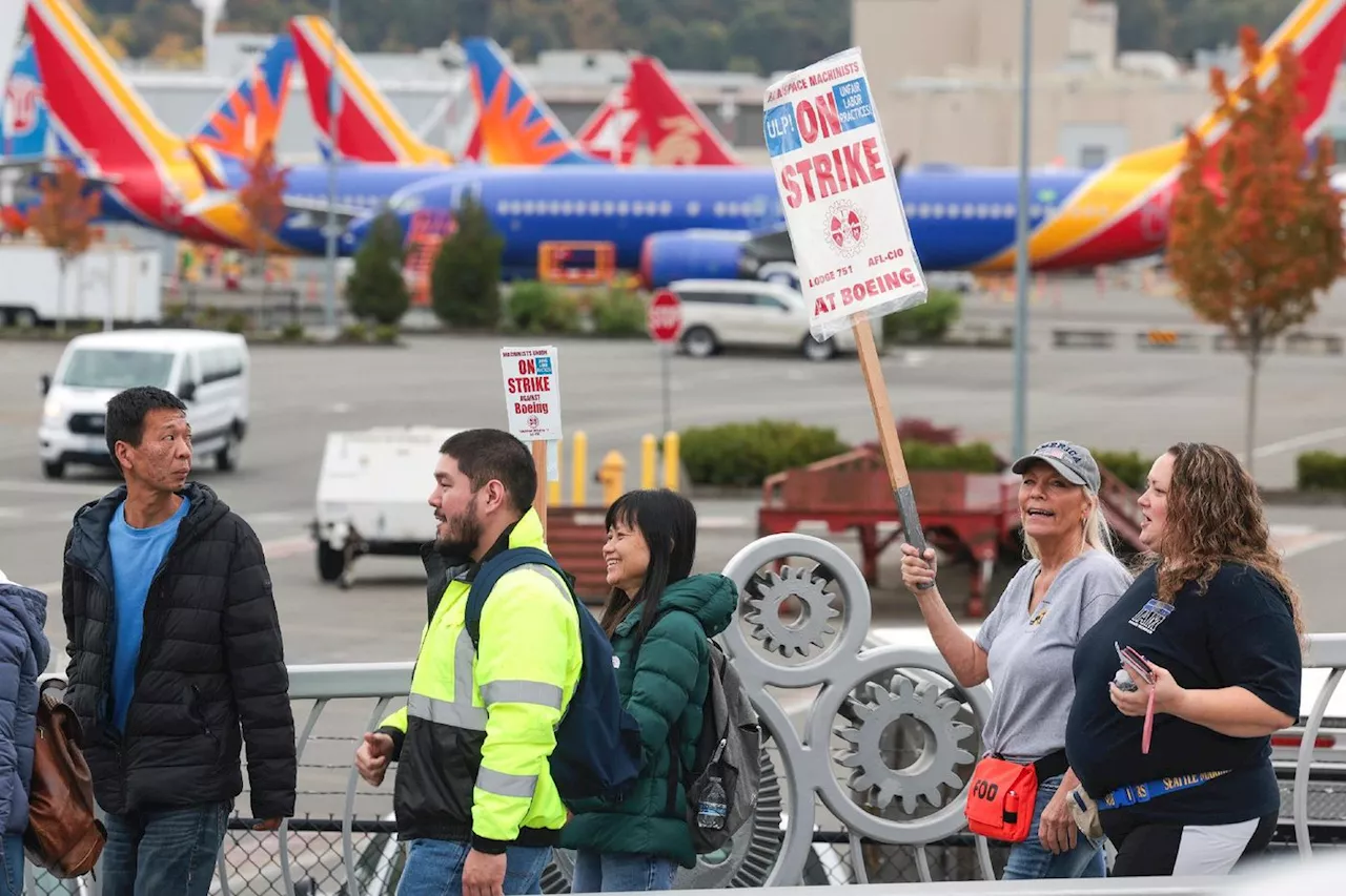 Boeing : la grève se poursuit après le rejet d’un accord social