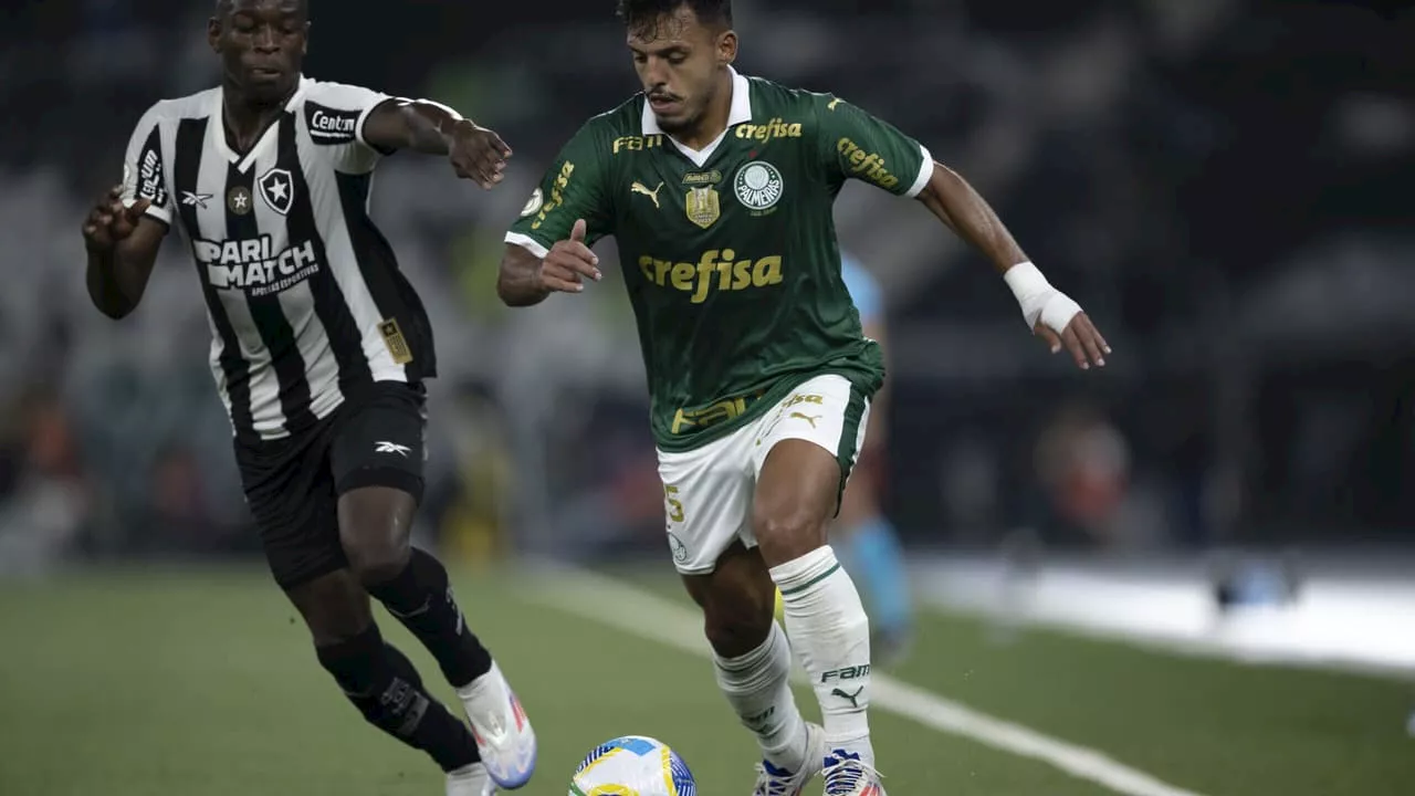 Palmeiras x Botafogo deve ser antecipado devido à final da Libertadores