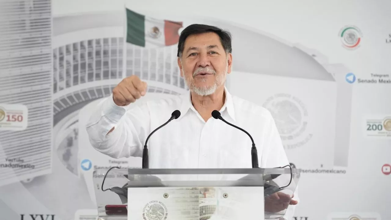 Noroña celebra luz verde al INE para organizar elección de jueces en 2025