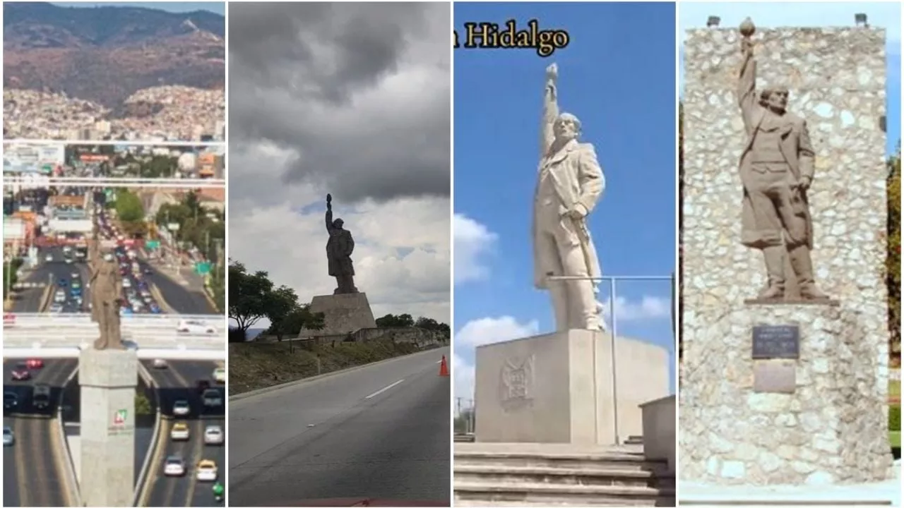 Estatua de Miguel Hidalgo en Pachuca tiene otras réplicas “perdidas”