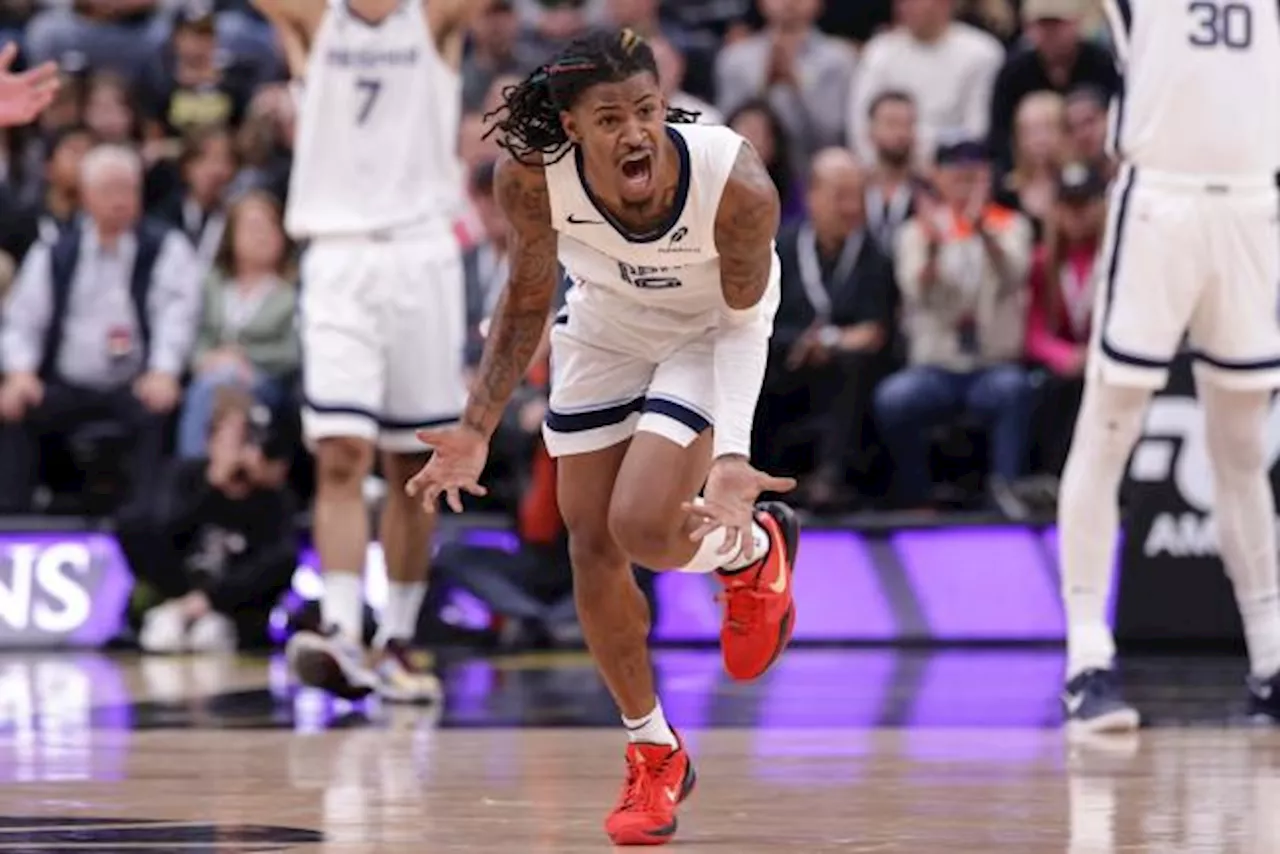 Ja Morant brille de nouveau, Miami déçoit, retour émouvant pour Lonzo Ball