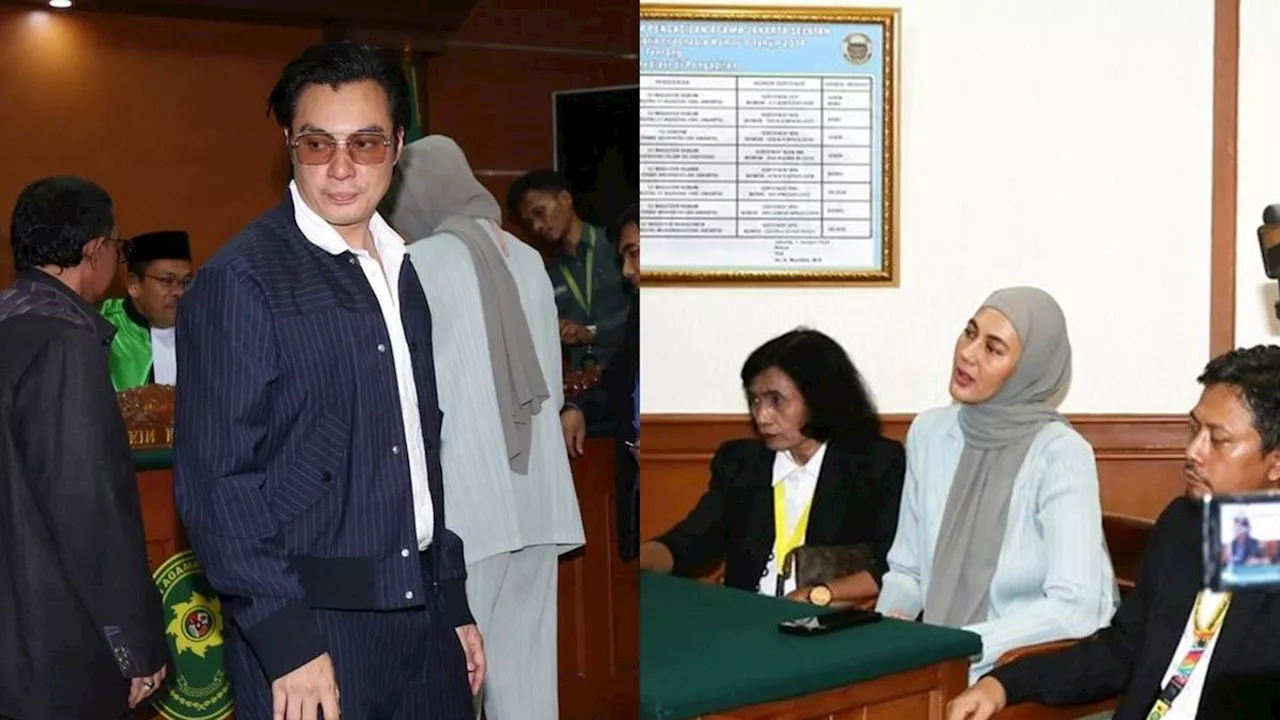 7 Gaya Baim Wong dan Paula Verhoeven di Sidang Cerai Perdana, Sama-Sama Stylish