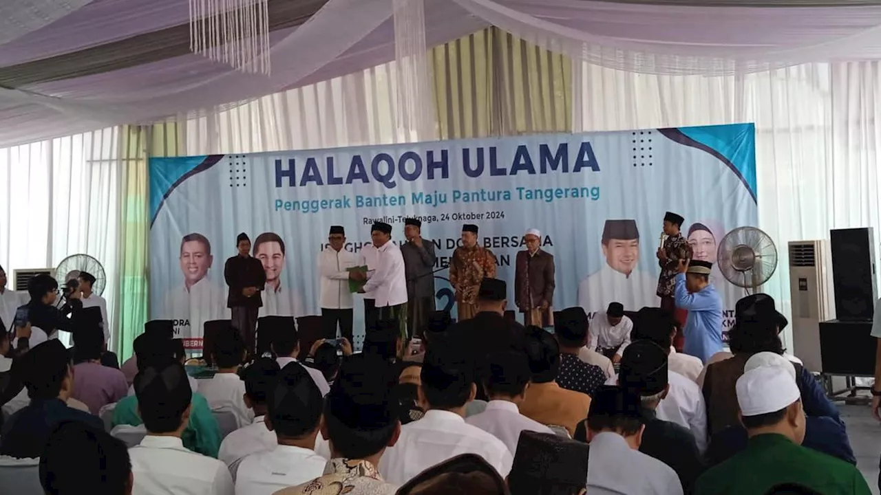 Halaqoh Ulama Se-Pantura Tangerang Dukung dan Deklarasikan Andra Soni Gubernur Banten