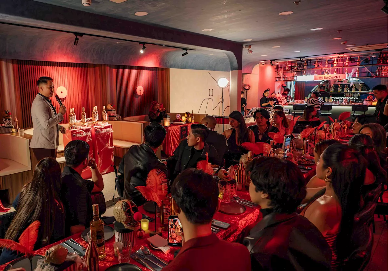 Bacardi 'Scarnival' cocktail and meal pairings for a haunted Halloween feast