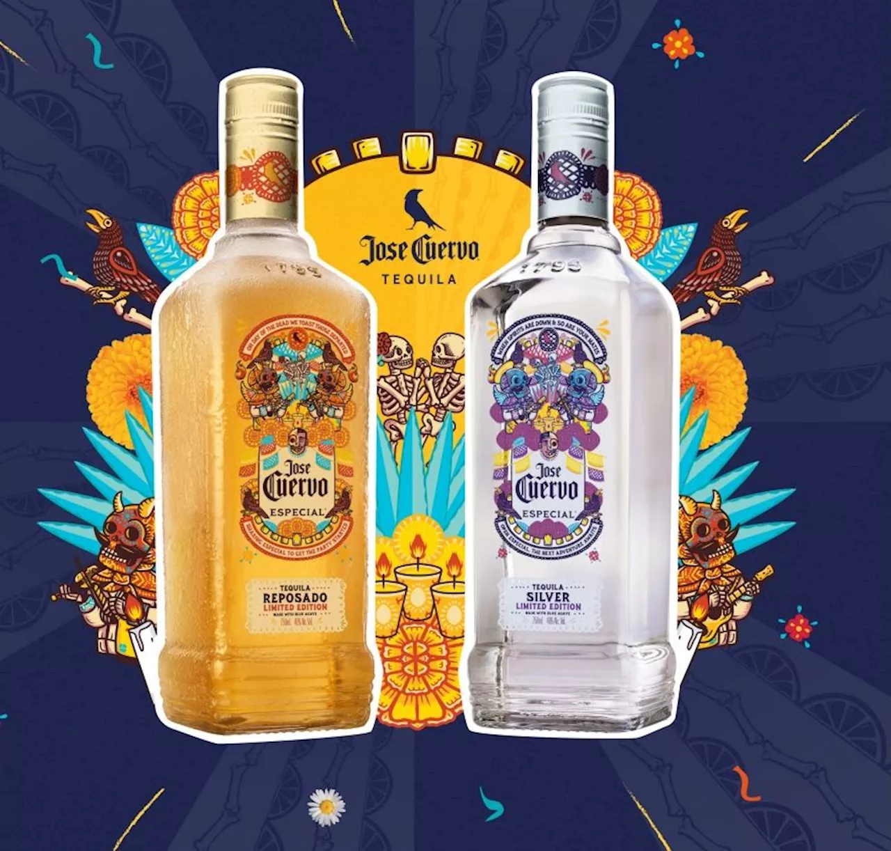 Discover Jose Cuervo’s collectible Calavera bottles this Halloween