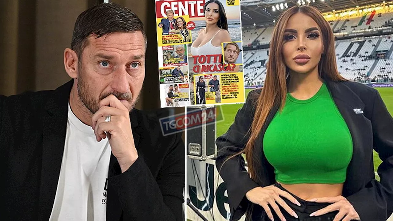 Francesco Totti e Marialuisa Jacobelli in hotel insieme, c'è un flirt