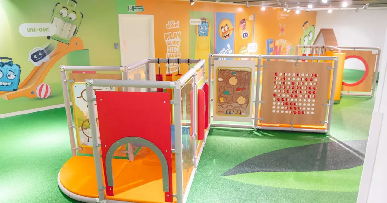 Manchester Airport opens new play area for kids - and it's completely free