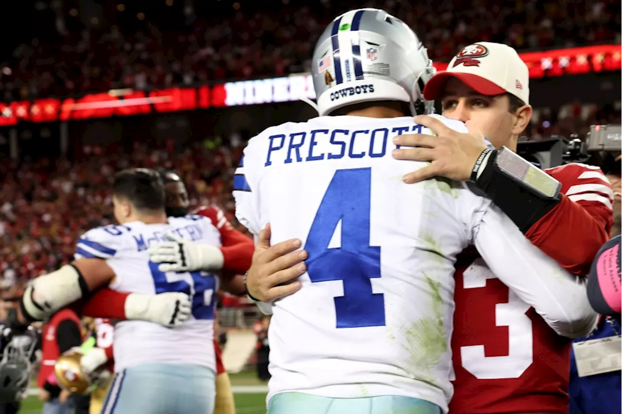 49ers’ Brock Purdy focuses on Cowboys, not Dak Prescott’s paycheck