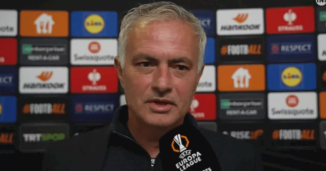  Jose Mourinho praises Man Utd star after Fenerbahce draw