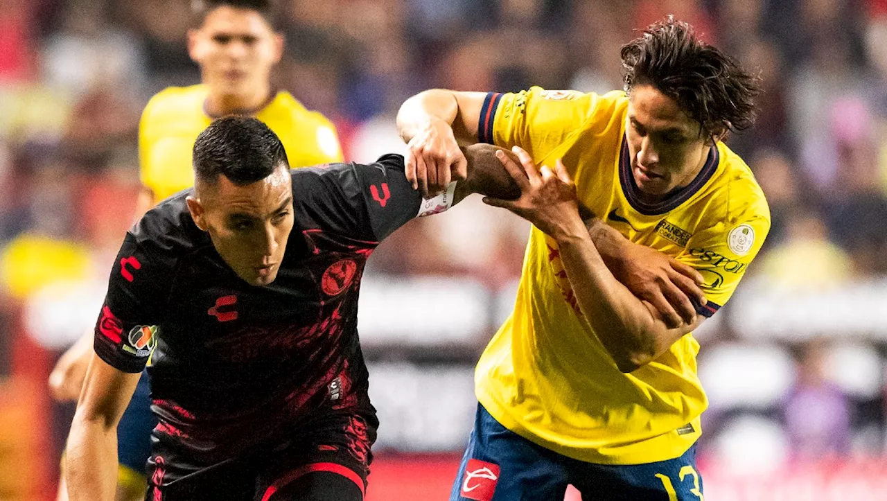 América rescata el empate frente Xolos, pero pierde a Víctor Dávila por lesión