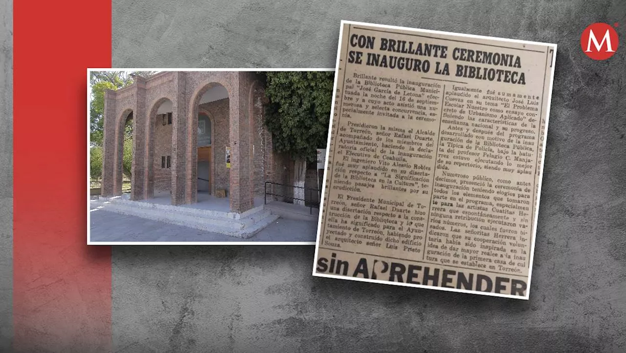 Biblioteca de la Alameda de Torreón, el primer recinto público a la educación