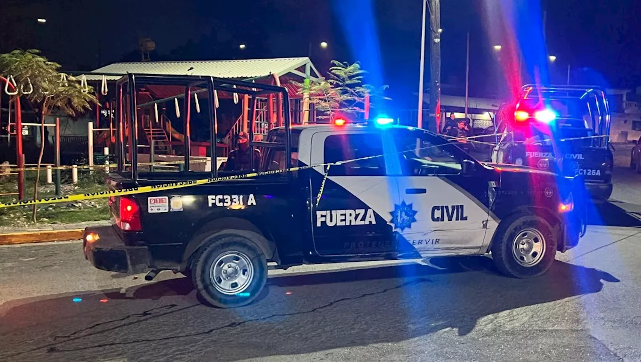 Ejecutan a hombre y hieren a otro tras ataque a balazos en parque de Monterrey