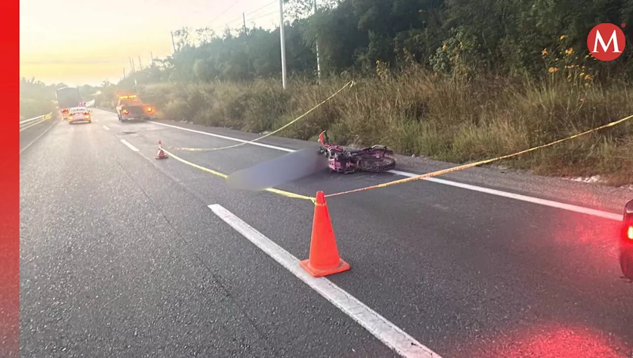 Hallan muerta a pareja en Carretera Nacional; estaban junto a una motocicleta