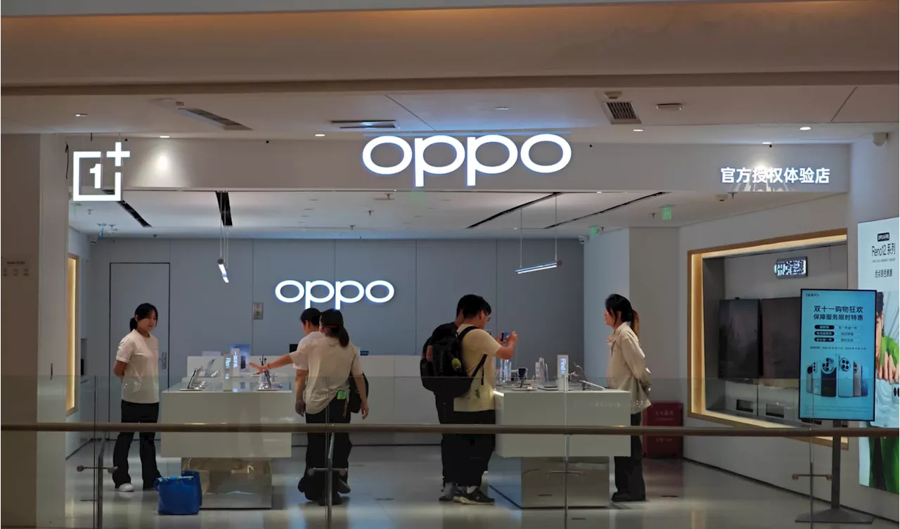 Chinese smartphone maker Oppo doubles down on AI, says in regular talks with Google and Microsoft