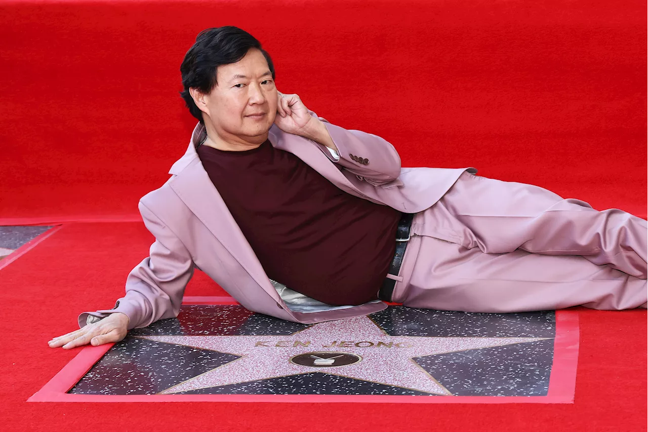 Actor Ken Jeong receives Hollywood Walk of Fame star