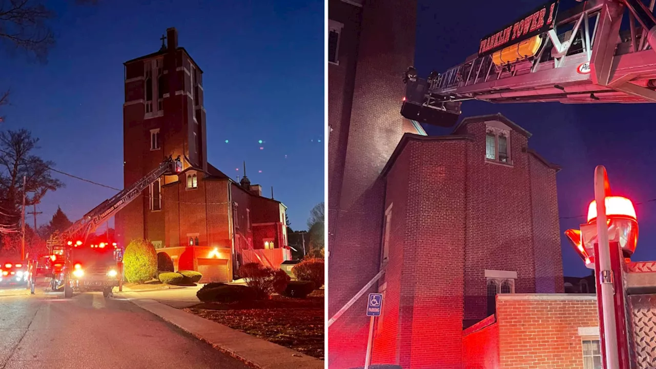 Arson suspected in fire at Franklin church; $5K reward for info