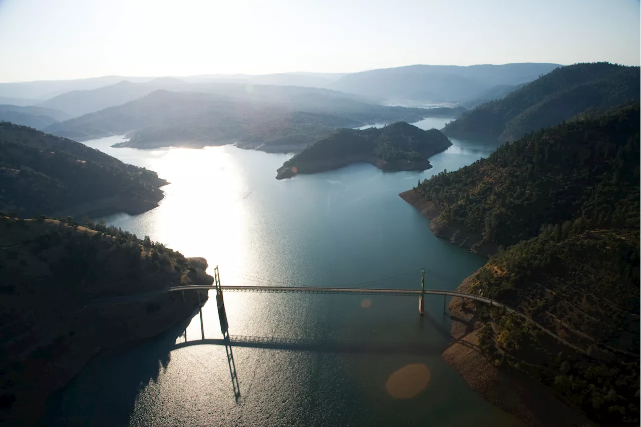 California Reservoir Water Levels Now Compared to Lowest Point