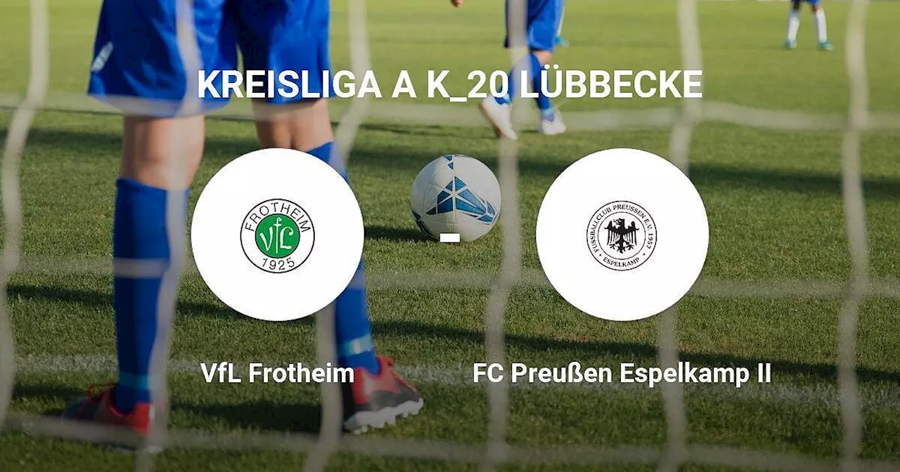 Easy-Peasy-Sieg für FC Preußen Espelkamp II gegen VfL Frotheim