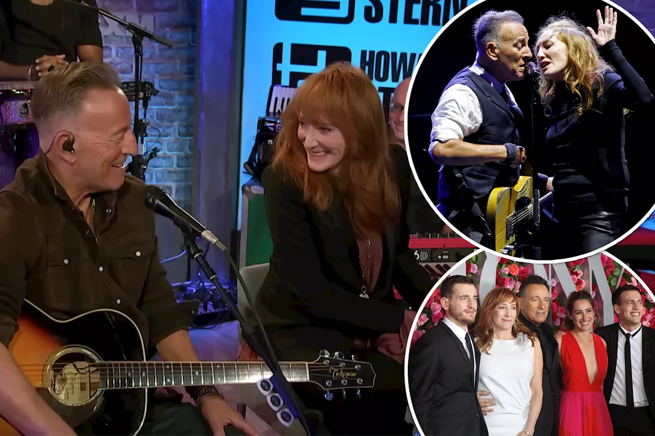 Bruce Springsteen admits he's only the 'boss for 3 hours' onstage — then wife Patti Scialfa takes over at home