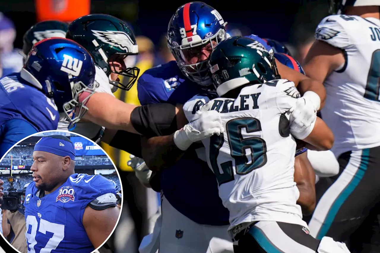 Giants' Dexter Lawrence has shot to be NFL sack leader in unusual way