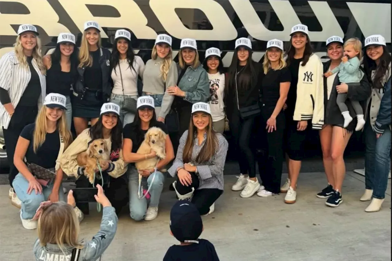 Yankees WAGs unite for epic World Series photo ahead of Dodgers showdown in LA