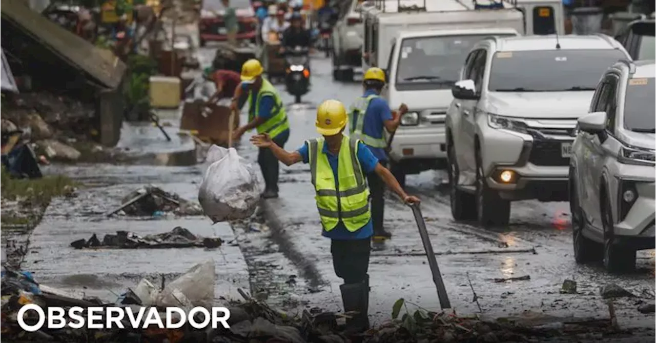 Pelo menos 24 mortos nas Filipinas devido a tempestade tropical Trami