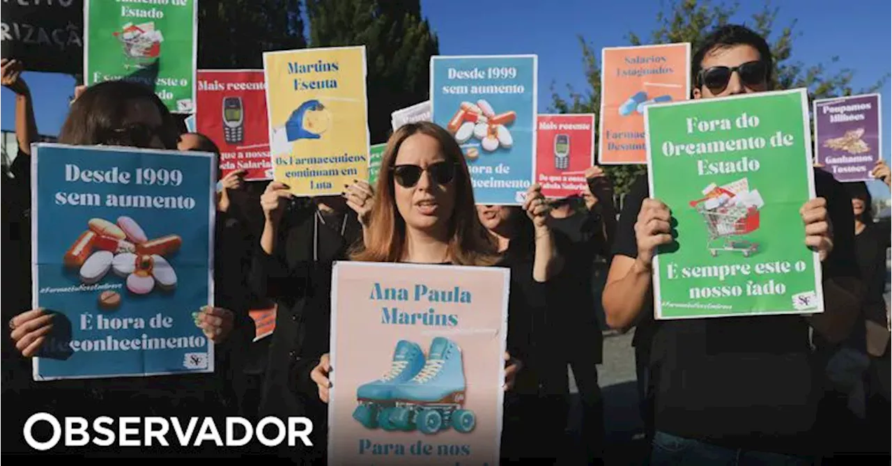 Sindicato aponta para mais de 90% de adesão à greve dos farmacêuticos do SNS