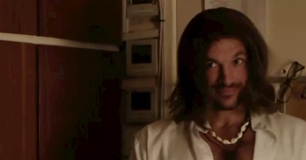 Peter Andre transforms into Greek conman for movie debut with 'new hair'