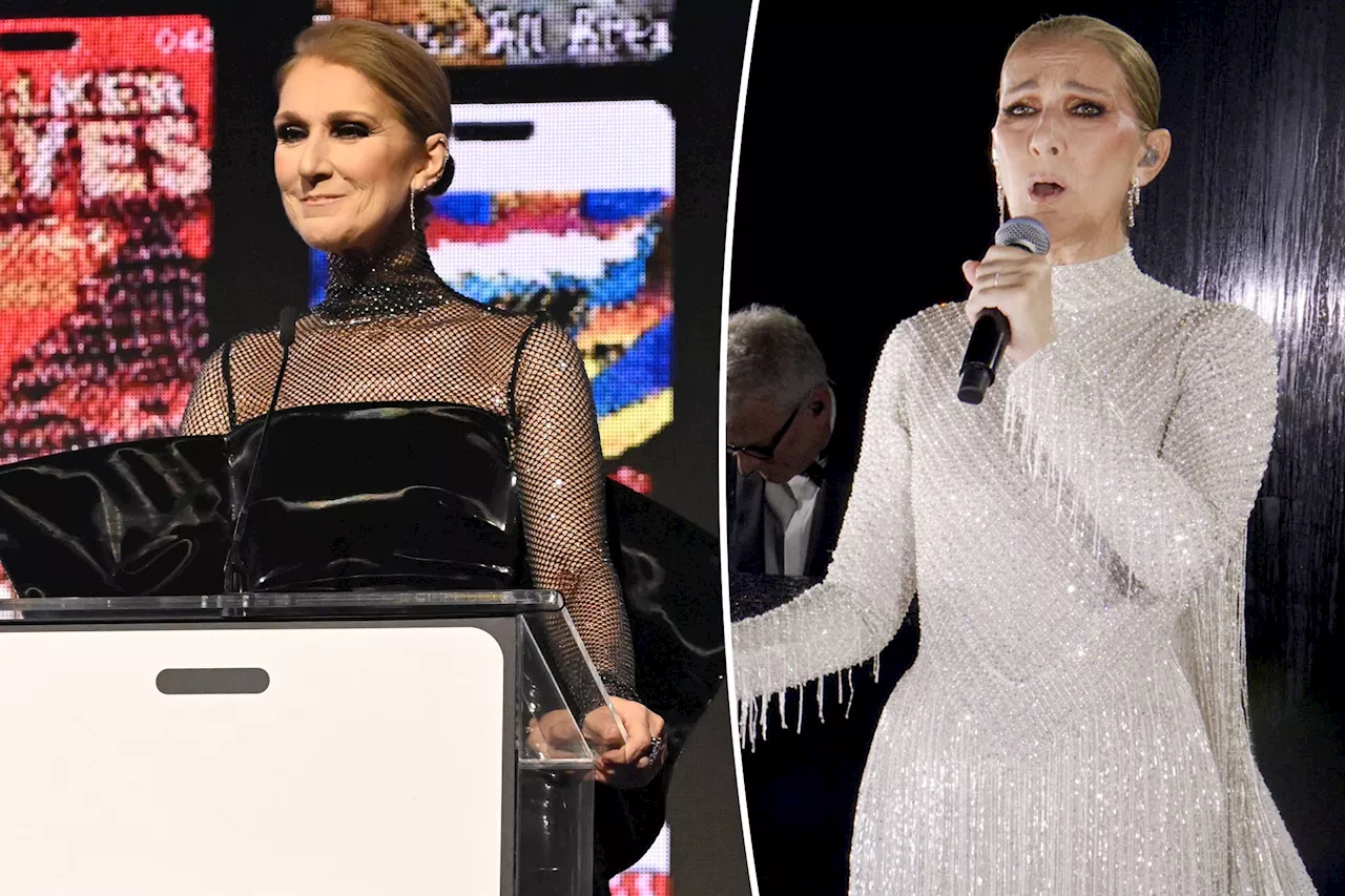 Celine Dion focusing on 'hope' as she makes first public appearance since 2024 Paris Olympics