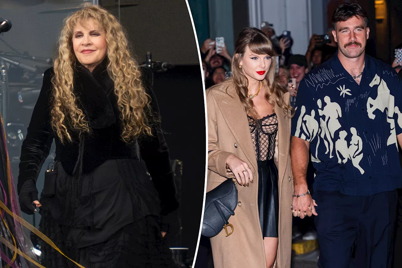 Stevie Nicks talks Taylor Swift bracelet she hasn't taken off in a year and the gift she gave Travis Kelce