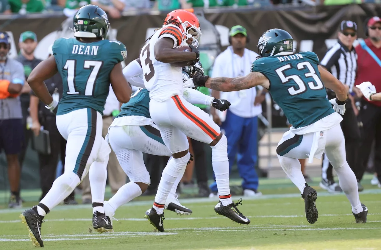 Eagles injury report: LB trending toward playing vs. Bengals; Two key starters missed practice