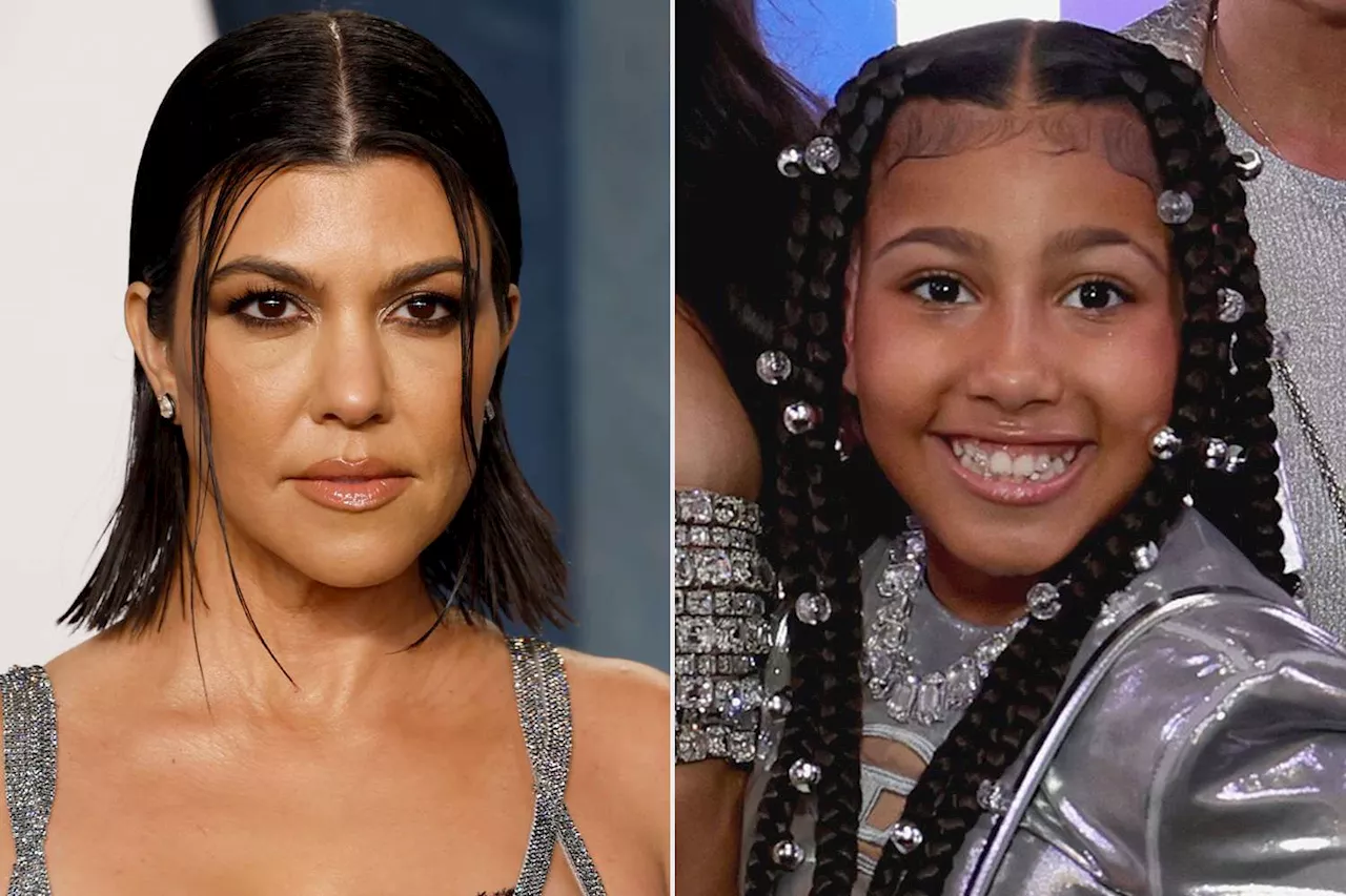 Kourtney Kardashian Just Gave a Hilarious Answer When Asked About Her Resemblance to Niece North West